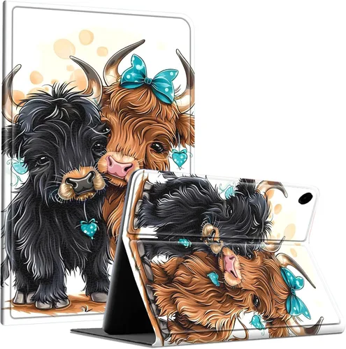 Miniatura 63 de Slim Case for Samsung Galaxy Tab S10 Lite / S10 FE / S9 FE 10.9" & Galaxy Tab S9 11", Multi-Angle Stand PU Leather Smart Folio Cover with Soft TPU