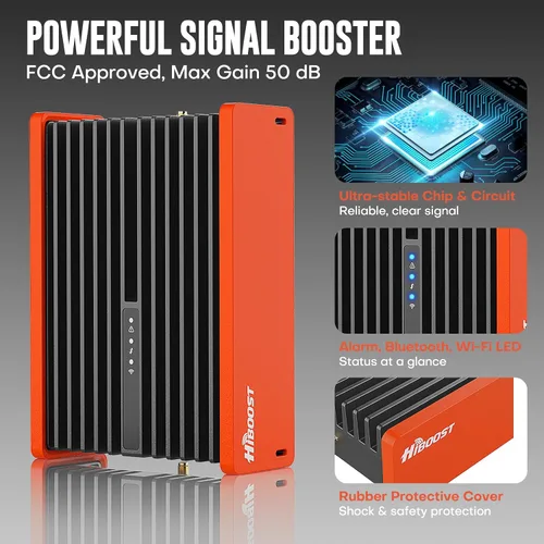 Miniatura 5 de HiBoost Amplificador de señal de teléfono celular para camiones y SUV Aumenta 5G y 4G LTE para todos los operadores - Verizon, AT&T, T-Mobile