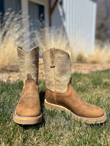 Miniatura 9 de Roper Toe Natural Tan Sinsation Botas de suela de crepé grueso