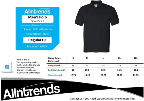 Miniatura 3 de ALLNTRENDS FedEx - Camiseta polo bordada para hombre, ropa FedEx Ground