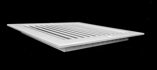 Miniatura 4 de HVAC Premium Rejilla de retorno de aluminio de 6 "x 6" - Flujo de aire fácil - Rejillas de barra lineal