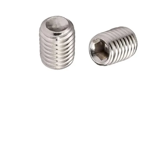 Miniatura 4 de Juego de tornillos de acero inoxidable M3 x 0.315 in, tornillos hexagonales, cabeza plana, tornillos hexagonales, tornillos sin cabeza, plateado