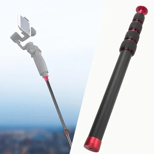 Miniatura 5 de Monopod de aleación de aluminio, 13.2-42.5 in/13.2-42.5 pulgadas, varilla de extensión universal de trípode de tornillo de 1/4