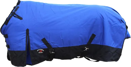 Miniatura 9 de Challenger 1200D Caballo Participación Impermeable Pesado Invierno Manta Negro 551G