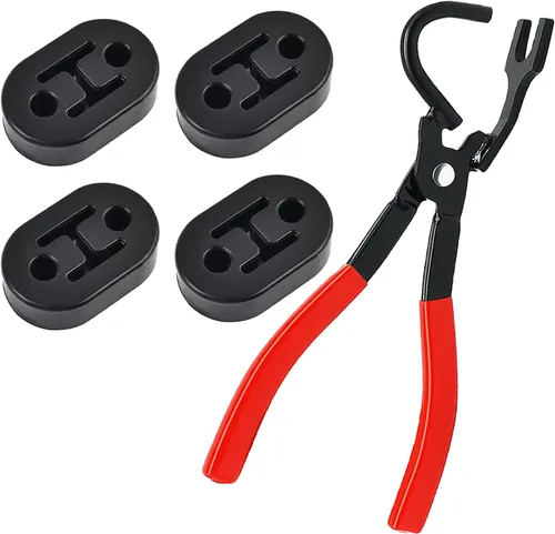 Miniatura 9 de 5 piezas de herramienta de extracción de colgadores de escape y colgador de escape de goma para la extracción de colgadores de silenciador 2