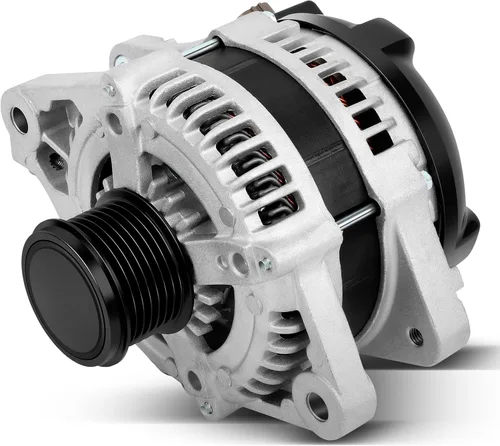 Miniatura 25 de Alternador apto para Chevy para Buick, reemplazo de alternador de alto rendimiento para 1 un cable autoexcitante, para alternador GM Chrome ADR0335