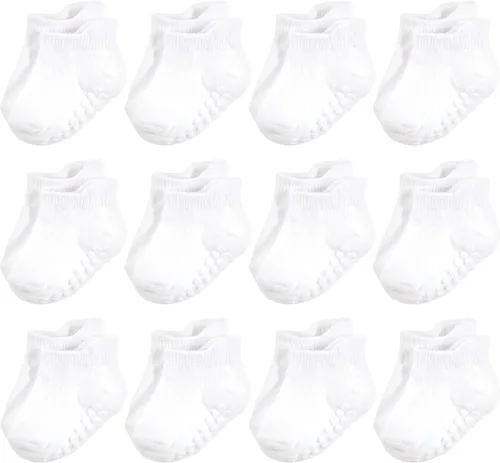 Miniatura 26 de Hudson Baby Calcetines antideslizantes unisex para bebé, Rosado Multi Girl