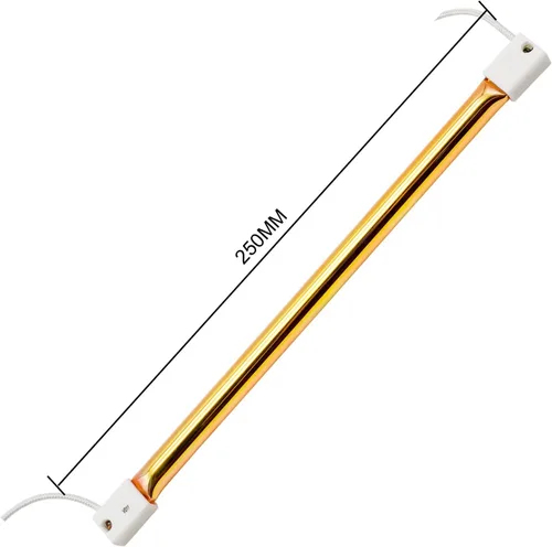 Miniatura 8 de DATOUBOSS Bombilla de calentador de 1000 W para lámpara de curado de pintura infrarroja Tubo de repuesto de bombilla de calentador de onda corta