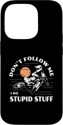 Miniatura 16 de Funda para iPhone 12 Mini Dirtbike Motocross Don't Follow Me Stupid Stuff Dirt Bike