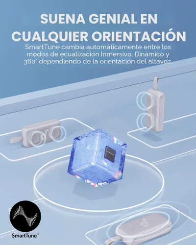 Miniatura 4 de Soundcore Motion 300 de Anker, altavoz Bluetooth, altavoz portátil inalámbrico de alta resolución, IPX7 impermeable, BassUp, Bluetooth 5.3, sonido