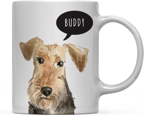 Miniatura 44 de Andaz Press Taza de café personalizada de 11 onzas para perro, Shih Tzu Shorter Haired Up Close, paquete de 1 Shih Tzu pelo más corto personalizado