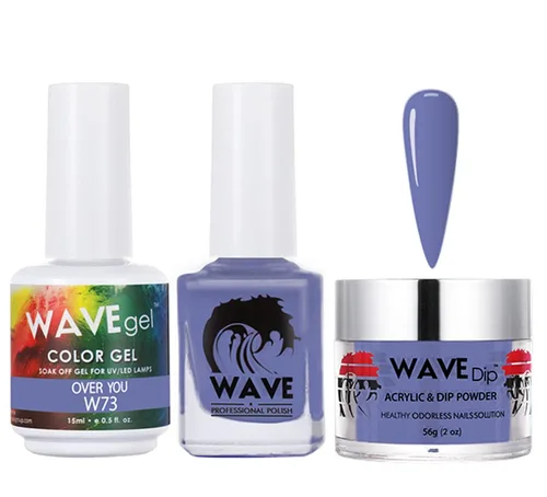 Miniatura 21 de WAVEGEL - Juego de gel de remojo, laca de uñas y polvo acrílico a juego - Colección Simplicity - #P109 Blizzard