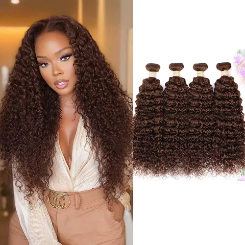 Miniatura 30 de ALLRUN Paquetes de Ondas Corporales con Cierre Cabello Humano 12 14 16 Pulgadas+10 Cierre Tejidos Corporales 3 Paquetes y Cierre Parte Libre 100%