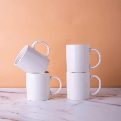 Miniatura 5 de GBhome Juego de 6 tazas de café de 12 onzas, tazas de café de cerámica con flores adhesivas para hombre, mujer, mamá, papá, juego de tazas de café