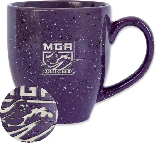 Miniatura 374 de Rico Industries NCAA Virginia Tech Hokies Maroon - Taza de café de cerámica grabada con láser, color del equipo, 16 onzas