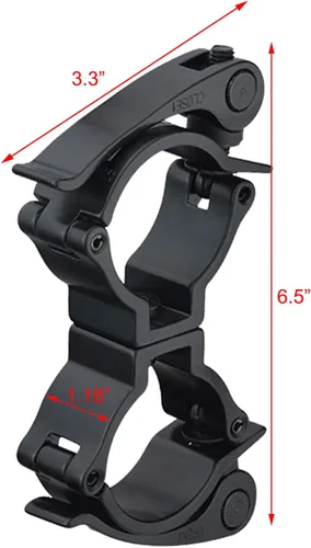 Miniatura 5 de Acoplador giratorio de armadura de iluminación F34 1.88-2 pulgadas Tubo de aleación de aluminio resistente 220 libras para iluminación de escenario