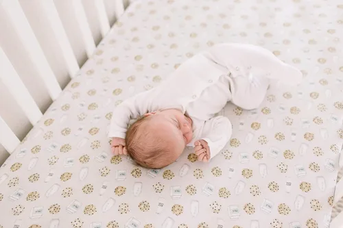 Miniatura 8 de Copper Pearl Sábanas de punto prémium para cuna de bebé para niños y niñas, transpirables y suaves, sábanas ajustables para colchones de bebé Chip