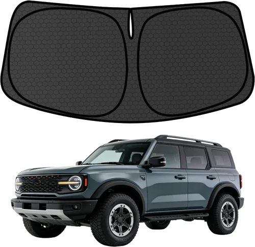 Miniatura 25 de X1 F48 Parasol plegable personalizado para parabrisas para 2016 2017 2018 2019 2020 2021 2022 X1 F48 Protector de sol para ventana delantera