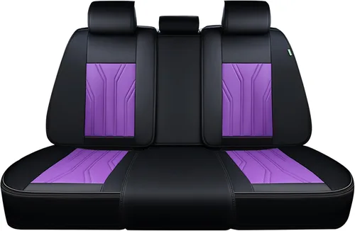 Miniatura 20 de FLORICH Fundas de asiento para automóviles, fundas de asiento impermeables, fundas de asiento de cuero para automóvil, paquete de 2, protector