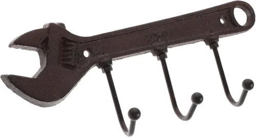 Alipis Gancho vintage para colgar en la pared, resistente para ropa, sombrero, paraguas, decoración del hogar, fácil de usar, resistente