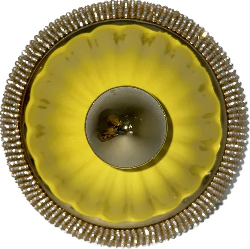 Miniatura 4 de Sopera de Trofeo para Ochun Color Amarillo con acentos dorados.