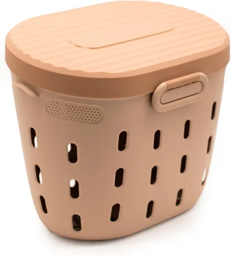 Miniatura 4 de Vego Garden Compostador de lombrices para enterrar en el suelo, contenedor de compostaje para granjas al aire libre, sistema de compostaje libre