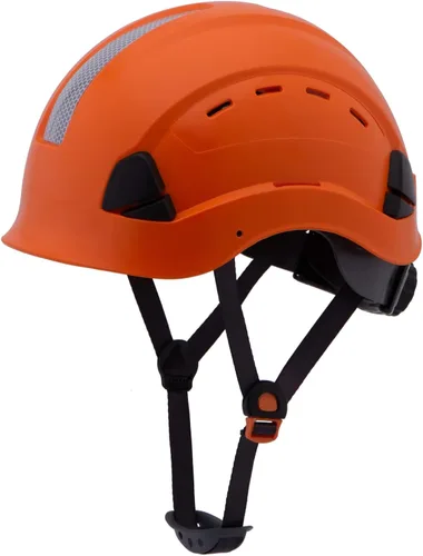 Miniatura 7 de Casco duro OSHA con visera ANSI Z89.1 aprobado ventilado casco de seguridad Cascos De Construcción T1 Blanco Transparente
