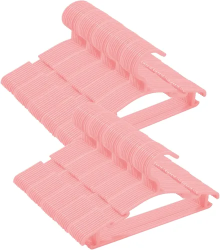 Miniatura 11 de Paquete de 60 perchas blancas para ropa de bebé, antideslizantes, para ropa de recién nacido, para regalo, para ropa de recién nacido, percha Blanco