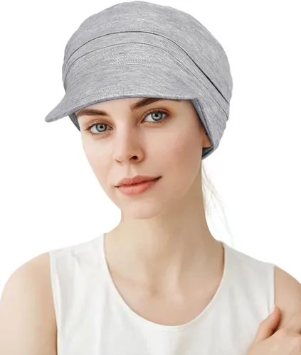 Miniatura 4 de Alnorm Gorra de béisbol de gran tamaño de viscosa transpirable súper suave para mujer