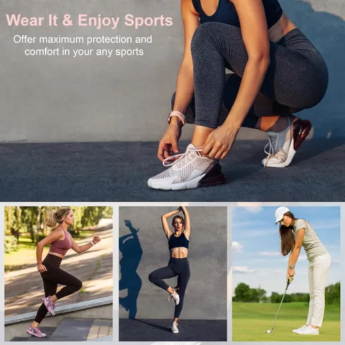 Miniatura 6 de Calcetines deportivos para mujer, calcetines de corte bajo para el tobillo, 5-6 pares