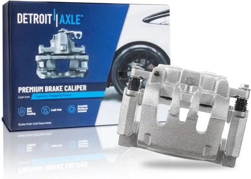 Miniatura 160 de Detroit Axle - 4 pinzas de freno para Honda Element 2003-2011 Pinzas de freno de disco con soportes 2004 2005 2006 2007 2008 2009 2010 reemplazo