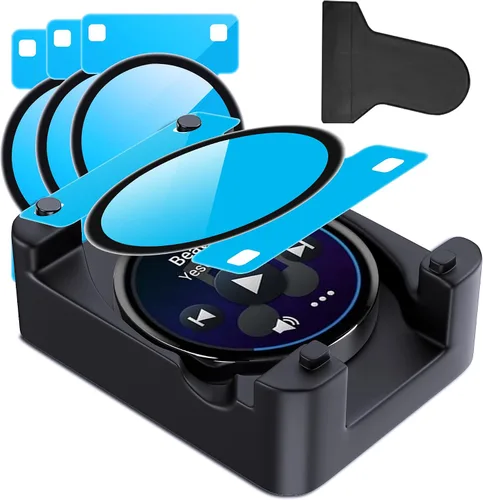 Miniatura 24 de Protector de pantalla compatible con Amazfit Active 2, antiarañazos, cobertura de pantalla completa 3D, compatible con fundas, HD Ultra, paquete de 3