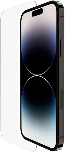 Miniatura 12 de Belkin ScreenForce - Protector de pantalla de privacidad de vidrio templado para iPhone 14 Pro, superficie tratada con revestimiento antihuellas