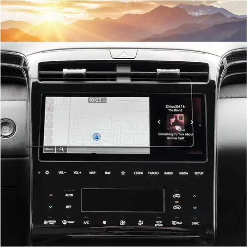 Miniatura 11 de SXCY Protector de pantalla para Hyundai Tucson/Santa Cruz 2022 2023 2024 de 10.25 pulgadas para Hyundai Tucson SE/SEL/XRT/N Line/Limited Accesorios