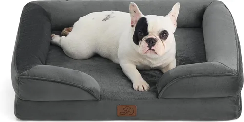 Miniatura 15 de Bedsure Cama ortopédica XL para perros extragrandes, cama lavable para perros y gatos, impermeable, cómodo sofá para perros con funda extraíble