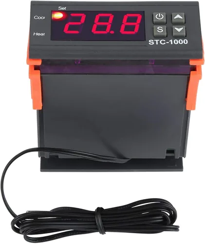 Miniatura 8 de Controlador digital de temperatura, termostato de control de temperatura, sensor de temperatura, interruptor de control centígrado eléctrico
