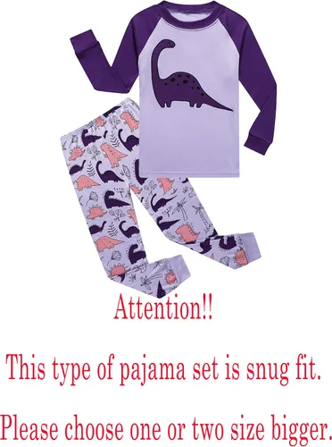 Miniatura 2 de Family Feeling - Conjunto de pijama de manga larga, diseño 100% de algodón, para niños pequeños