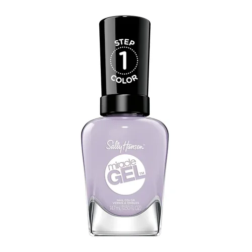 Miniatura 12 de Sally Hansen Miracle Gel™, Metro Midnight, Fórmula de larga duración, tipo gel, sin necesidad de lámpara UV, esmalte de uñas púrpura 564 Metro