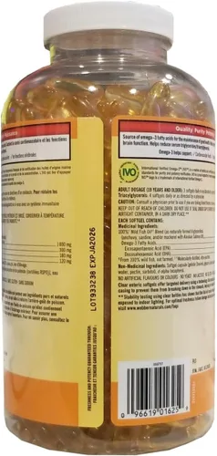 Miniatura 7 de Costco Companies Inc. Kirkland Signature - Mezcla de aceite de pescado 100% silvestre con aceite de salmón de Alaska, 1000 mg, 400 cápsulas blandas
