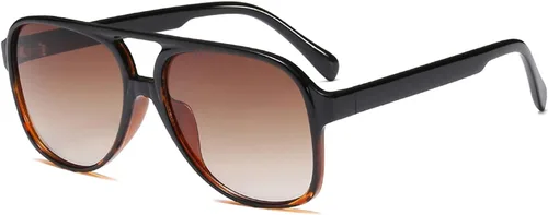 YDAOWKN Retro Aviator Sunglasses for Women Mens Large Frame Classic Vintage 70s Sun Glasses Aviators