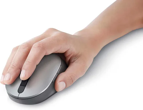 Miniatura 6 de Dell Mouse inalámbrico móvil - MS3320W, inalámbrico - 2.4 GHz, Bluetooth 5.0, LED óptico, desplazamiento mecánico, 1600 DPI, 3 botones