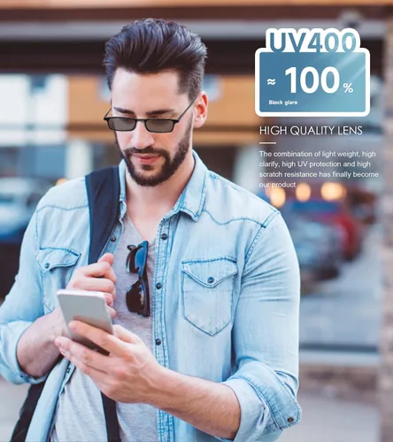 Miniatura 4 de SKYOAK Gafas de Sol de Lectura Plegables Irrompibles Evolucionadas para Mujeres y Hombres con Bloqueo de Luz Azul Anti UV Anti Fatiga Ocular