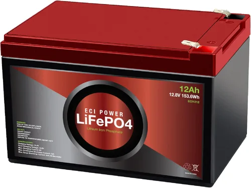 Miniatura 14 de Batería de litio LiFePO4 de 12 V, 50 Ah, recargable de ciclo profundo 2000-5000 ciclos de vida útil y 10 años de vida útil BMS incorporado