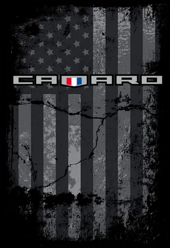 Miniatura 5 de JH DESIGN GROUP Chevy Camaro - Sudadera con capucha para hombre con bandera estadounidense de 2 caras