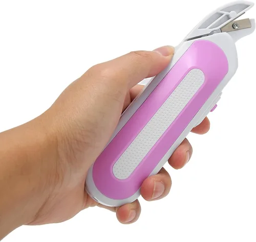 Miniatura 4 de Tijeras eléctricas inalámbricas para cortar cartón de tela, mango ergonómico, dos fuentes de alimentación, mini tijeras portátiles herramienta