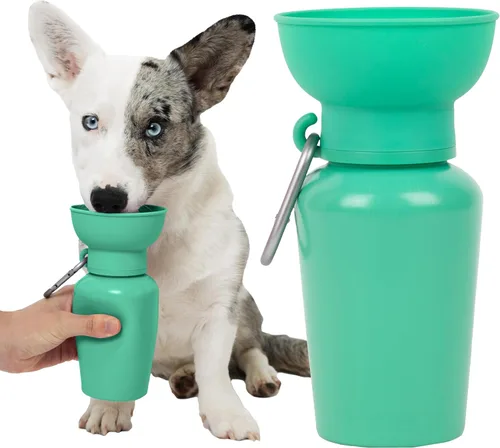 Miniatura 18 de Springer by Springland Botella de agua para perro, dispensador de botellas de agua portátil de viaje para perros, regalo para perros visto