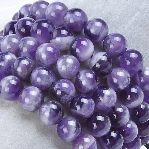 Miniatura 4 de Massive Beads - Pulsera de cuentas de cristales de macramé con poder curativo natural unisex ajustable 516 pulgadas 8 mm