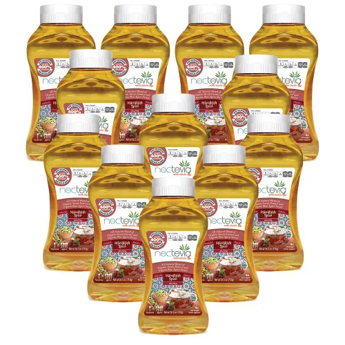 Miniatura 16 de Nectevia New England Maple - Néctar de agave con infusión de stevia, paquete de 2