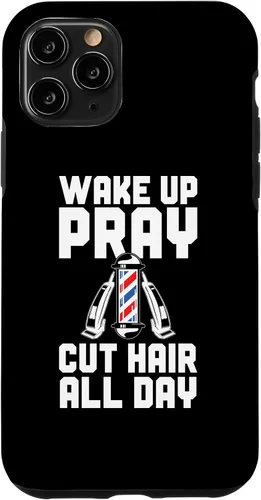 Miniatura 11 de iPhone 11 Pro Max Barbershop Wake Up Pray Cut Hair All Day Barbershop