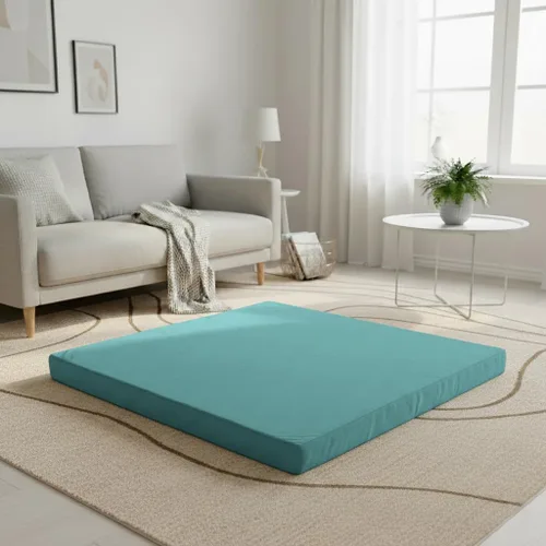Miniatura 8 de Velvet Zabuton - Tapete de meditación grande para adultos y cojín de meditación de yoga, asiento de espuma de alta densidad con funda lavable, 31 x